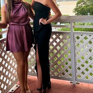 LULUs after hours black cocktail dress! Size small and worn once